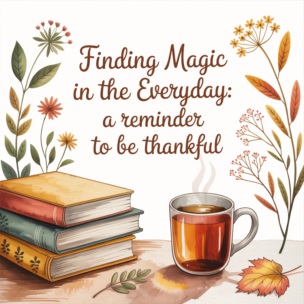 Finding Magic in the Everyday: A Reminder to Be Thankful