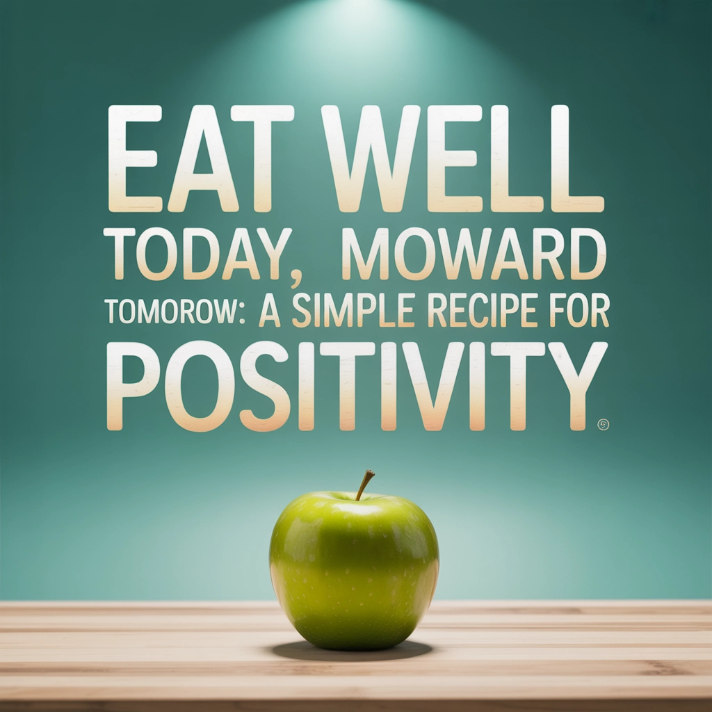 Eat Well Today, Move Forward Tomorrow: A Simple Recipe for Positivity