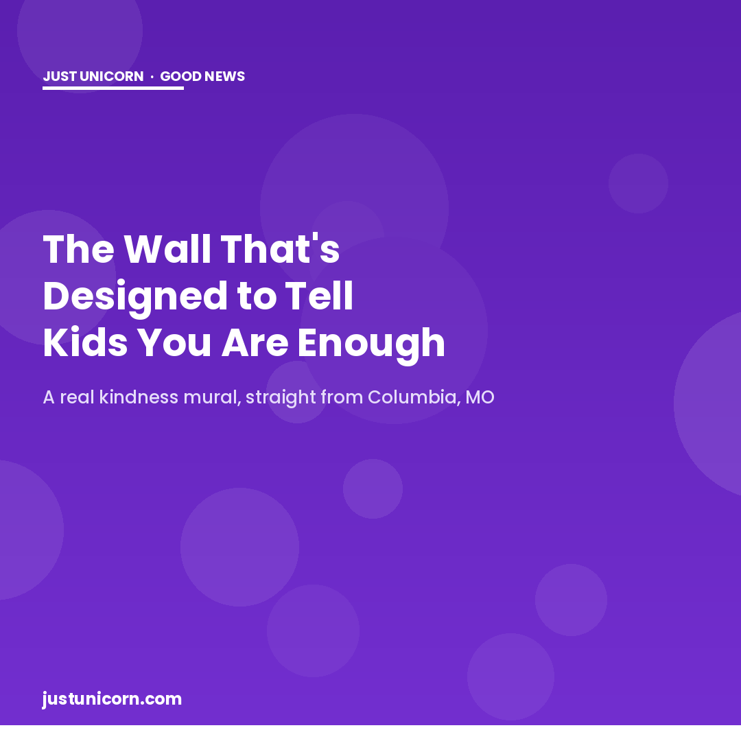 The Wall That’s Designed to Tell Kids You Are Enough