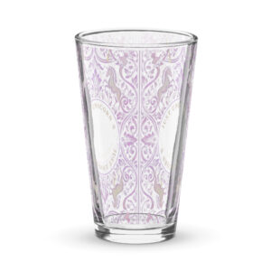 Shaker pint glass