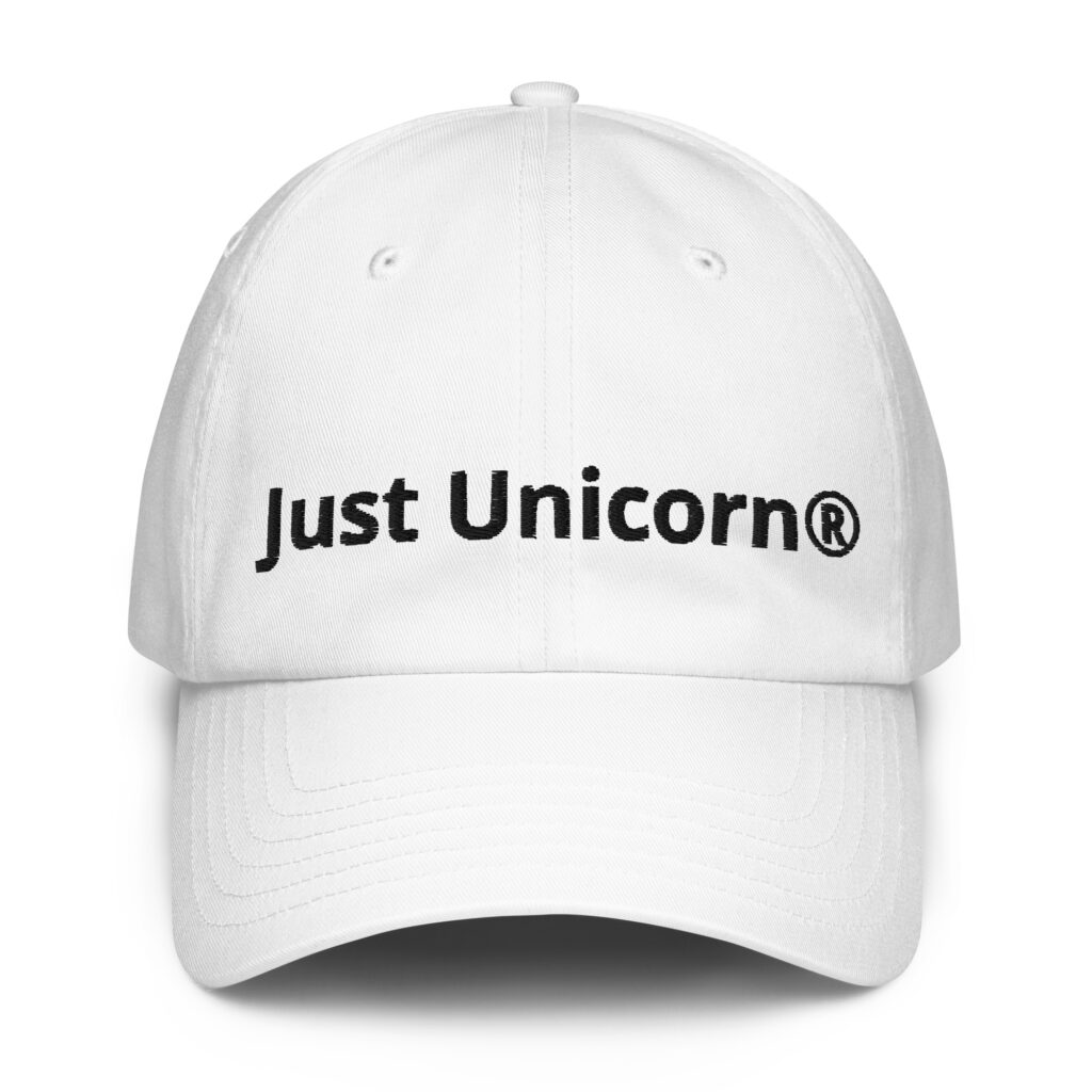 Just Unicorn White Hat