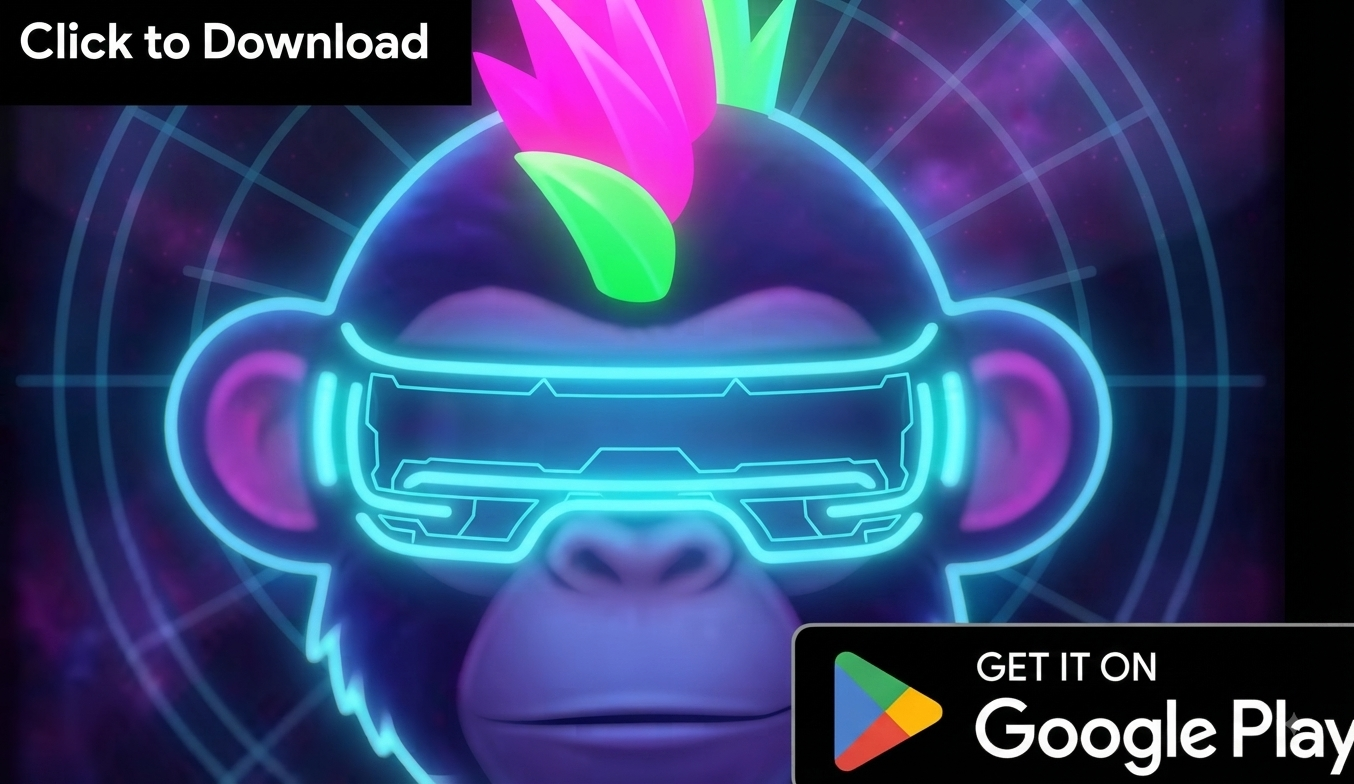 Cyber Monkey: Ring Chaser gameplay screenshot