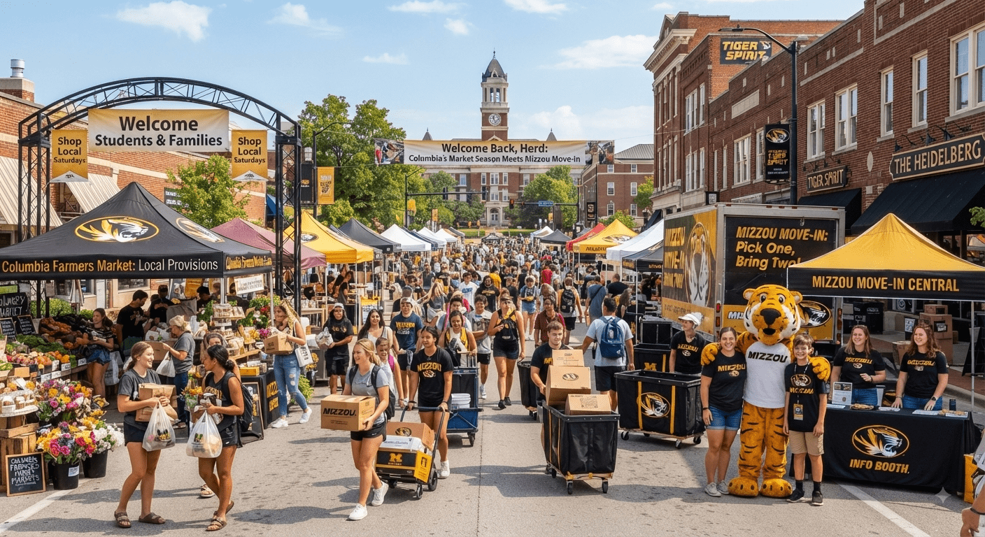 Welcome Back, Herd: Columbia’s Market Season Meets Mizzou Move-In